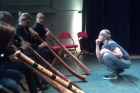workshop didgeridoo bij Catharina kapel